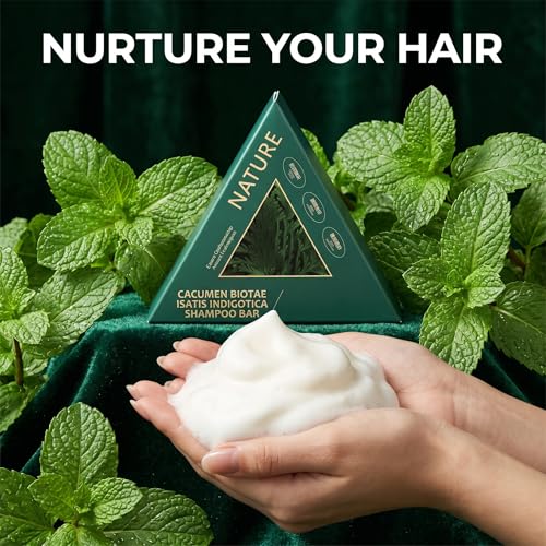 Usman Grass Shampoo Bar for Hair Growth & Thickening 120g