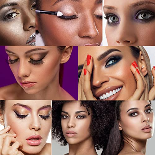 Glitter Eyeshadow Pallet Makeup Sets, 9 Colors Shimmer Sparkle Eyeshadow Palette Diamond Bright Makeup Shimmery Sparkly Glittery Highly Pigmented Waterproof Long-lasting Eye Shadow Palette