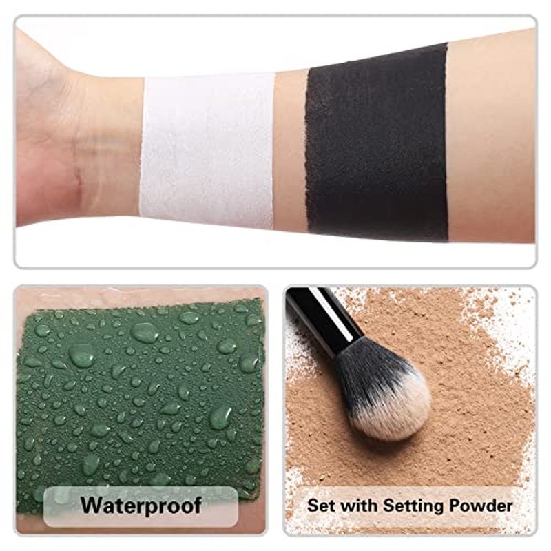 Black Face Paint Stick - Waterproof Eye Black for Sports & Cosplay