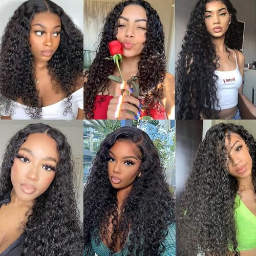 Water Wave Human Hair Bundle 8" Brazilian Virgin Hair 100g