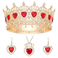 Queen Crown Tiara with Rhinestones for Women