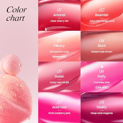 Holika Holika Heart Crush Bare Glaze Lip Tint - Long-Lasting Moisture & High Shine