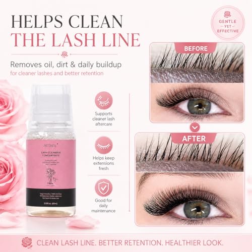 ACTROL Lash Shampoo Concentrate - 60ml Refill Makes 12 Bottles