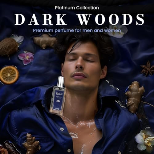 Instyle Fragrances Platinum Collection Dark Woods, Premium Unisex Eau de Parfum, CLEAN, Vegan, Paraben-Free, Never Tested on Animals, 3.4 Fluid Ounces