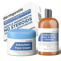 Face Cream & Cleanser Kit for Sentitive Skin, Strengthens Barrier, Fast-Absorbing Hydration, Suitable for Dry, Normal & Sensitive Skin - No Steroids, Gentle Ingredients