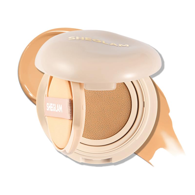 SHEGLAM Lock & Go Cushion Foundation - Waterproof Soft Matte