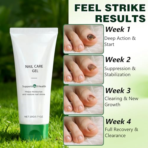 Natural Nail Repair Gel with Olive Oil & Tea Tree - 2pc Set