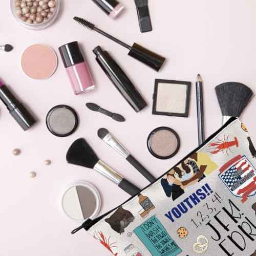 TV Show Inspired Gift TV Series Cosmetic Bag Moonwalking Tv Sitcom Gift For Women BFF (new tv girl)