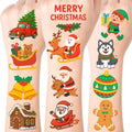 96pc Christmas Temporary Tattoos - Holiday Party Favors