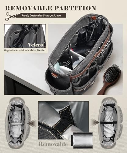 ARCFOX Barber Bag 10.2L with Heat-Insulated Canvas & EVA Case