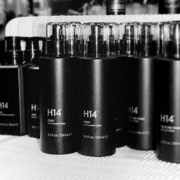H14 Prep Cut & Shave Tonic for Men – 8.5 fl oz