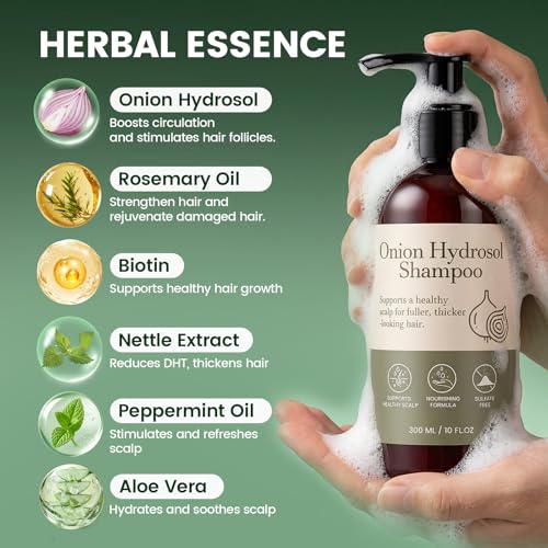 Onion Hydrosol Shampoo for Hair Growth - 300ml