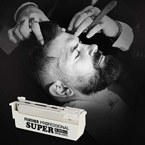 Feather Artist Club ProSuper Razor Blades 20 Count (Pack of 2)