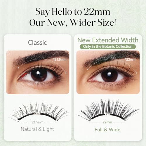 WOSADO 22mm Tulip Magnetic Eyelashes Kit - Glue-Free & Reusable