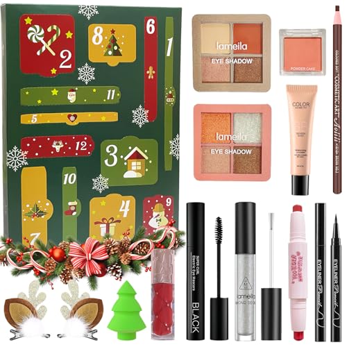 12-Day Makeup Advent Calendar 2025 - Christmas Gift Set