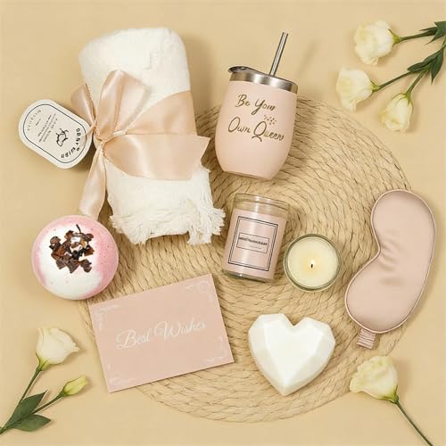 Premium Self-Care Gift Set for Her ? Deluxe Mom Gift Basket with Spa Essentials & Cozy Accessories | Perfect Mother¡¯s Day Gifts Set, Gift Sets for Women