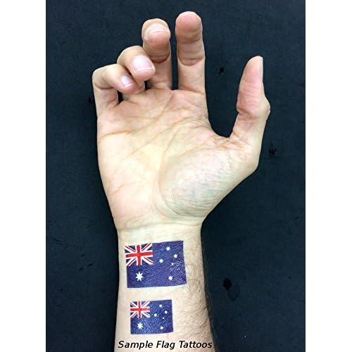 40 Tattoos: Spanish Flag, Spain Party Favors
