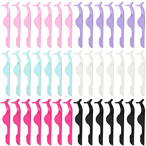 42-Piece Eyelash Applicator Tool Set with Tweezers & Removal Clips
