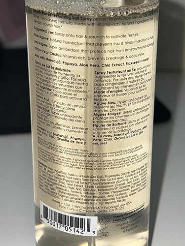 Rizos Curls Beach Waves Texturizing Salt Spray for Volume & Waves, 6.8 oz