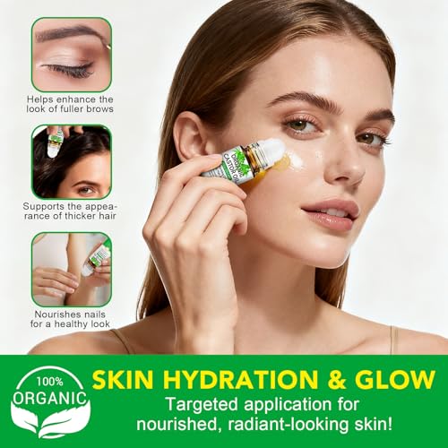 Organic Castor Oil for Lashes, Brows & Hair Growth - 1 fl oz
