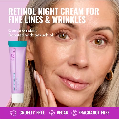 Good Molecules Gentle Retinol Night Cream, 1 fl oz
