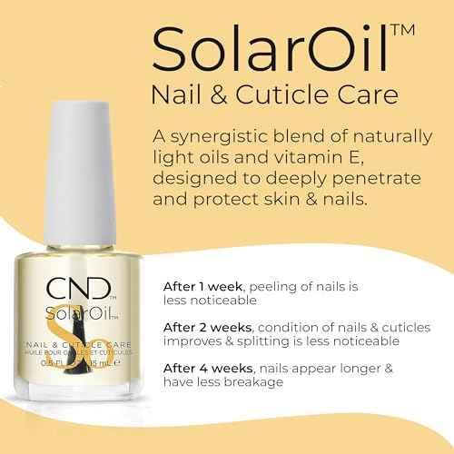 CND Cuticle Couple, SolarOil + Cuticle Eraser, Natural Blend Oils, Moisturizes and Conditions Skin, Nail Care Gift Set for Women, 0.5 fl oz.