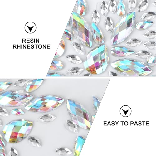Rhinestone Face & Body Gems Stickers - Reusable Pasties