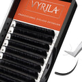 Eyelash Extension-VYRILA Cashmere Volume Lash Extensions D CC Curl 0.03-0.05mm thickness,Matte Black Soft Individual Lashes, Professional Lash Supplies for Eyelash Tech (D 0.05 14mm)
