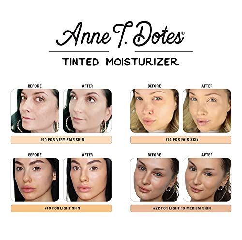 theBalm Anne T. Dotes Tinted Moisturizer, 10 (For Very Fair Skin), 1 fl. oz.,7168