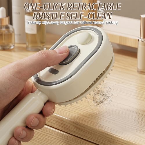 Electric Spray Hair Comb – 3-in-1 Hydrating Detangling Brush