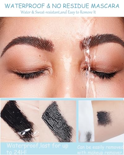 Waterproof Mascara for Older Women 60+, Volumizing & Hypoallergenic