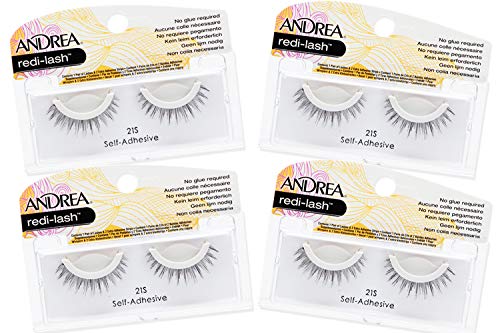 Andrea Redi-Lash 21S Self-Adhesive Eyelashes - 4 Pack