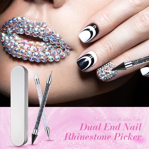 Tatuo Dual-Ended Rhinestone Picker Tool Kit – 2 Pcs Wax Pens