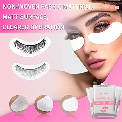 Akissos 100Pc Under Eye Patches for Lash Extensions