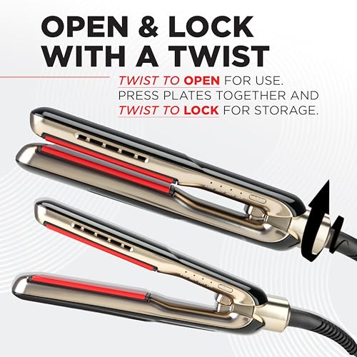 CHI Lava MiniStyler 1.5-Inch Flat Iron & 2oz Iron Guard Gift Duo