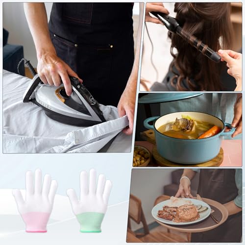 Heat Resistant Gloves for Hair Styling | Professional Curling Iron Gloves