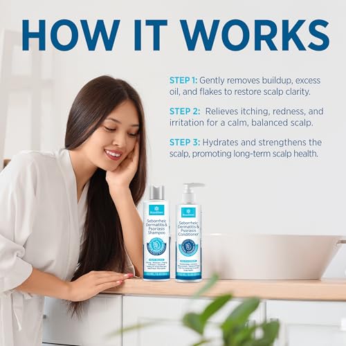 Roycederm Seborrheic Dermatitis Shampoo & Conditioner Set