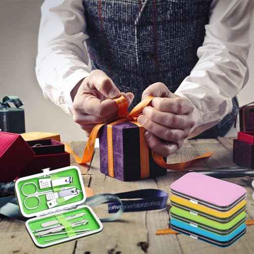 120pack Bulk Manicure Set, Nail Clippers Kit Stainless Steel Fingernail Clippers, Sturdy Nail Tip Cutter Trimmers Professional Grooming Toenail Clippers Personal Pedicure Kits Gift (8-in-1, 4 Colors)