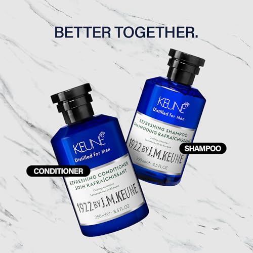1922 by J.M. Keune Refreshing Conditioner, Cooling & Stimulating Conditioner for Men, 8.5 Fl Oz