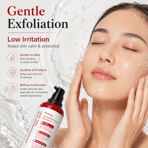 Exfoliating Serum with Hypochlorous Acid & Rice Extract – Gentle Face & Body Peel