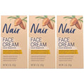 Nair Hair Remover Face Cream, 2 Oz, Pack of 3