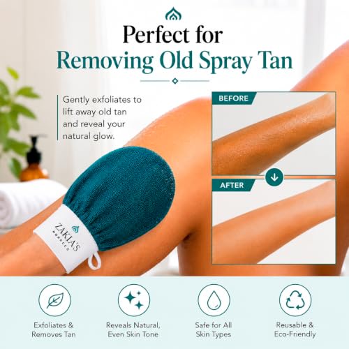 Kessa Exfoliating Mitt – Natural Microdermabrasion Body Scrubber