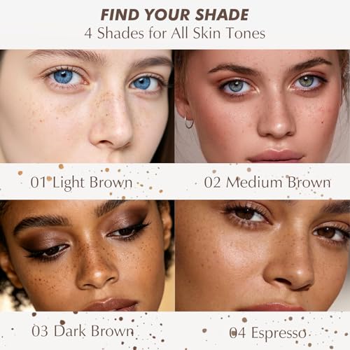 2-in-1 Freckle Stamp Pen - Waterproof Fake Freckles Makeup
