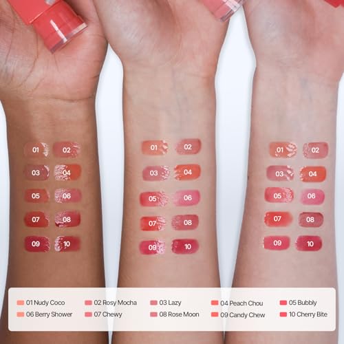 2aN Glaze Bouncing Tint 02 Rosy Mocha - Lip Tint