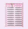 Self-Adhesive False Eyelash Clusters 10-12mm, 120 Pieces Black