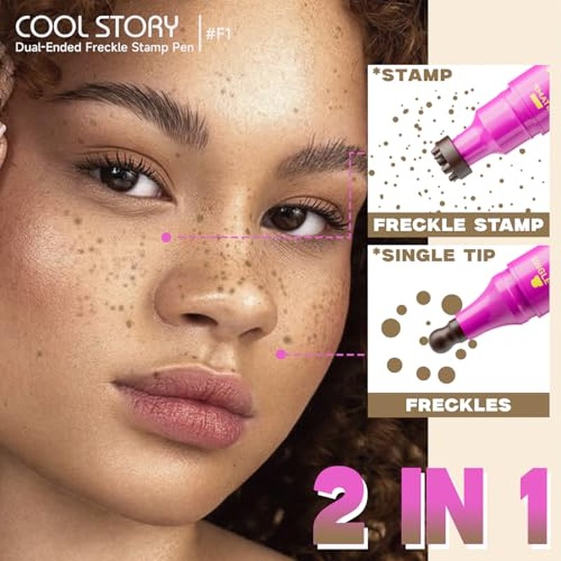 Freckle Stamp Pen - Waterproof Dual-Tip Sunkissed Makeup