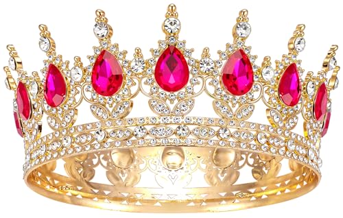Schmoopy Crown Tiara for Women's Birthday Party & Flower Decorations