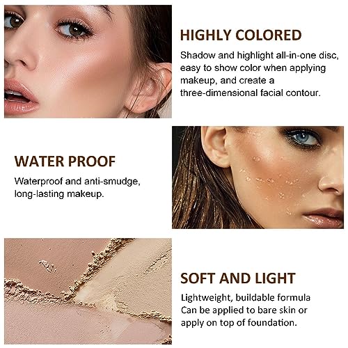 evpct 6-Color Face Contour & Highlight Palette Kit