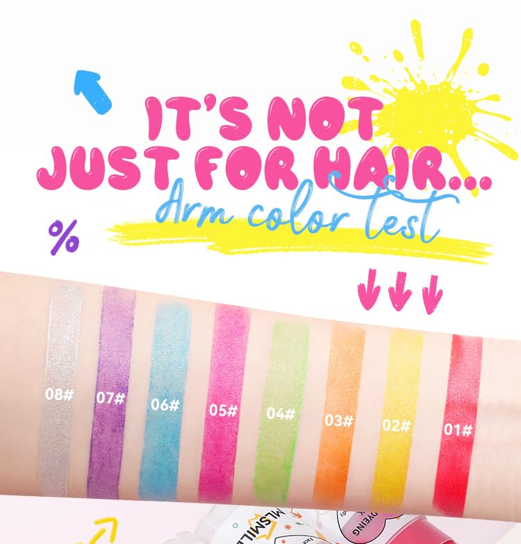Purple Hair Dye Stick – Temporary Washable Hair Color Wax