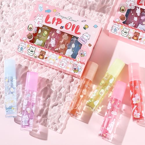 6-Piece Roll-On Lip Gloss Set, Fruit Flavored